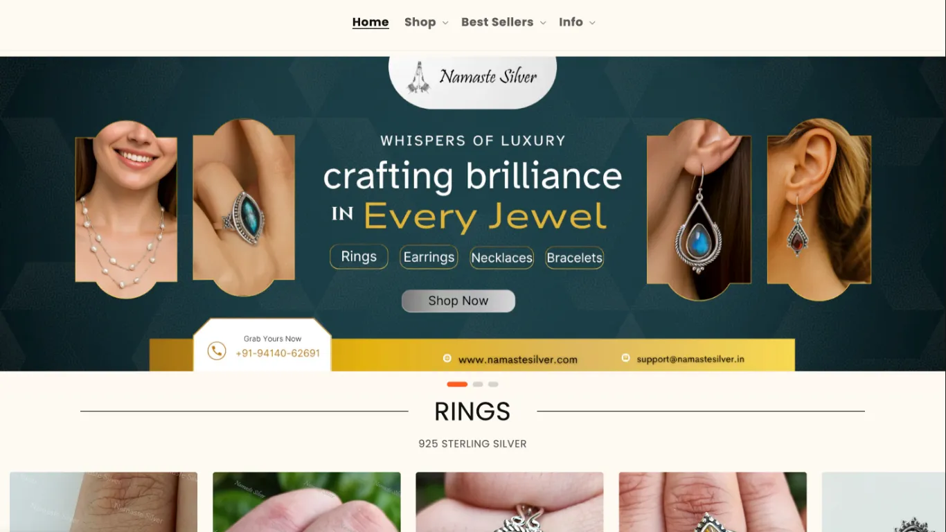 Silver Jewellery Shop