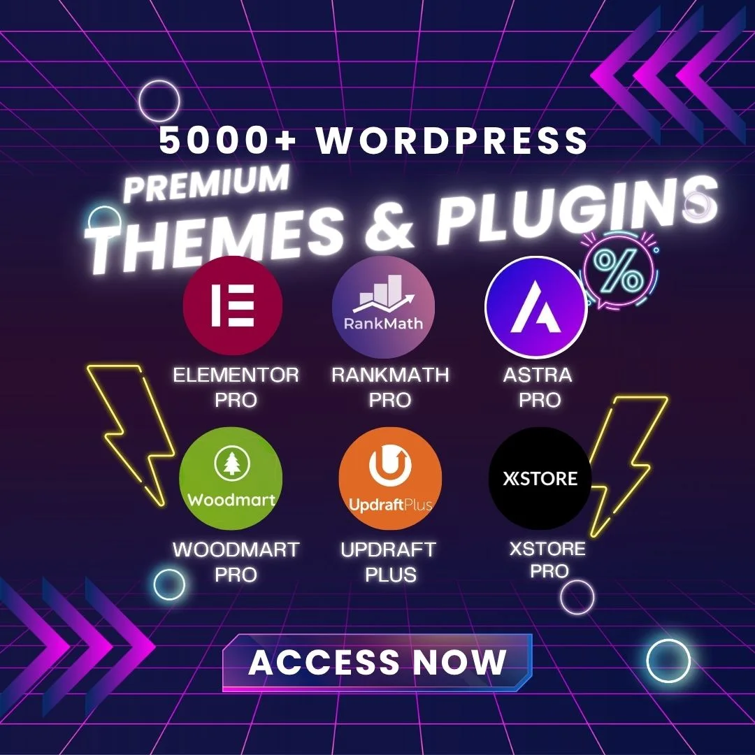 Premium Wordpress Themes & Plugins 5000+